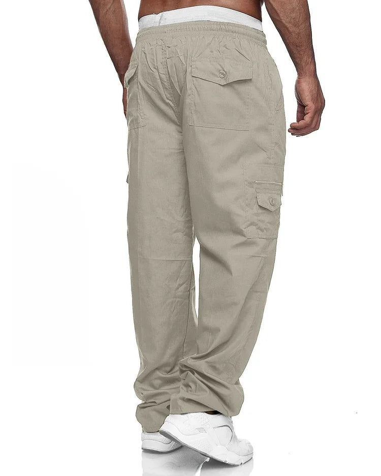 Ethan - Stylish Chino Trousers | Comfortable Fit with Versatile Design for Casual or Formal Wear