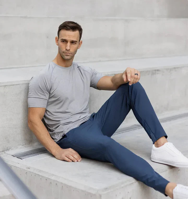 James - Men's Trousers | Tailored Fit with Stretch Fabric for Ultimate Comfort and Style