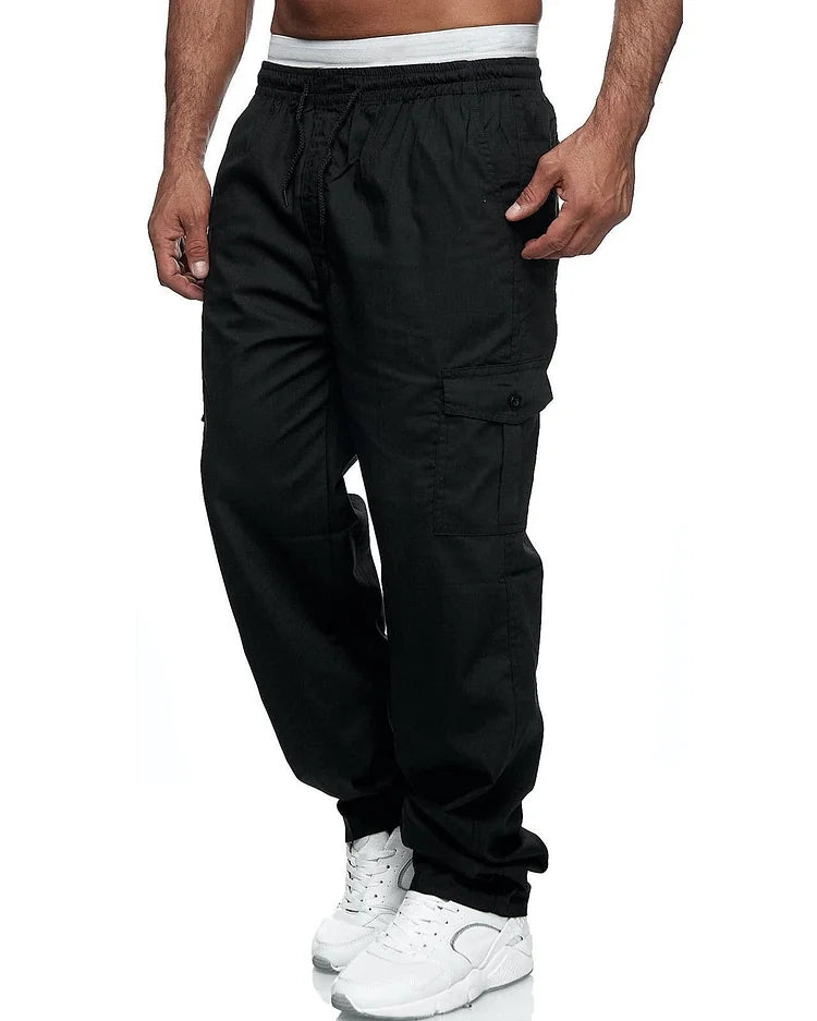 Ethan - Stylish Chino Trousers | Comfortable Fit with Versatile Design for Casual or Formal Wear