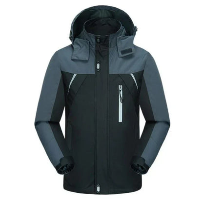 Ethan - Men's Two-Tone Winter Jacket | Stylish Insulation with Modern Design for Cold Weather