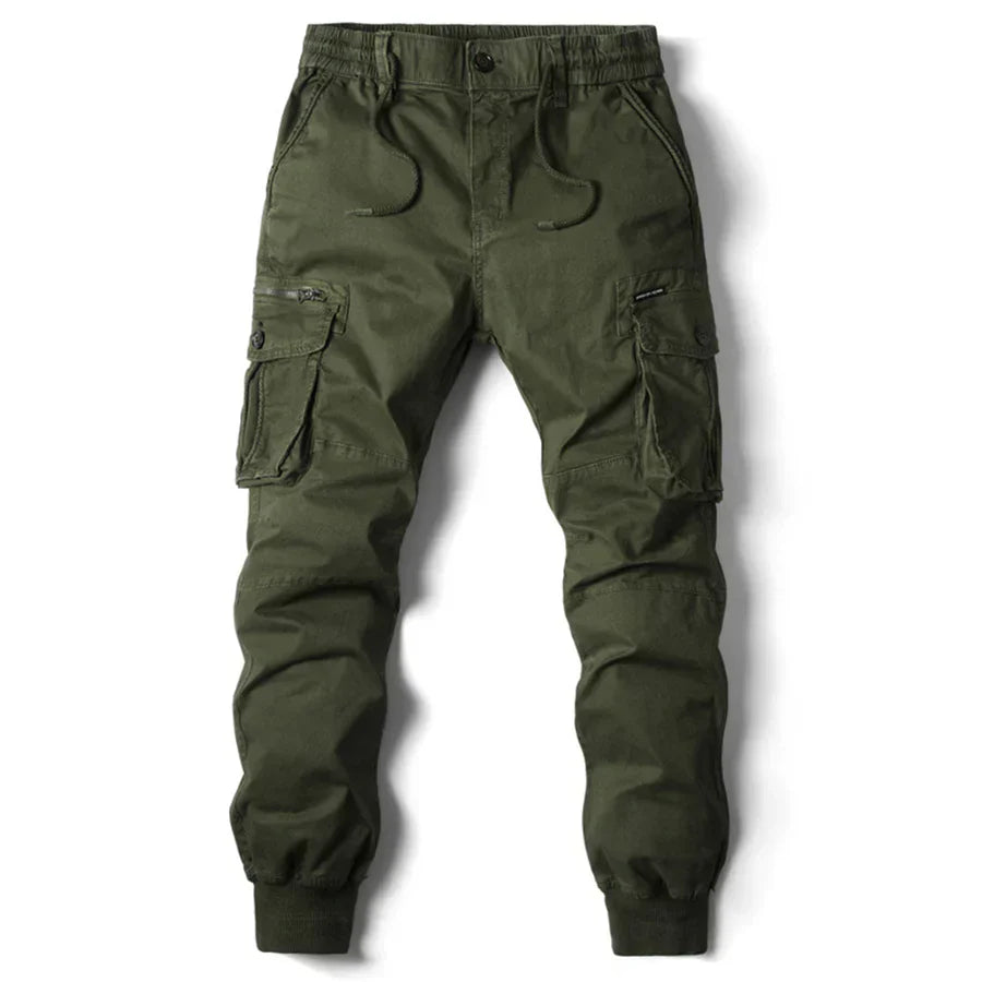 Oliver - Men's Tactical Cargo Trousers | Versatile pockets and elastic waist for comfort and utility