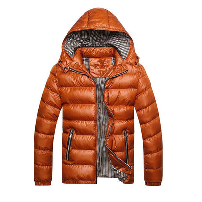 Ethan - Men's Padded Jacket | Stylish quilted design for ultimate warmth and comfort during winter adventures