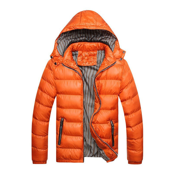 Ethan - Men's Padded Jacket | Stylish quilted design for ultimate warmth and comfort during winter adventures