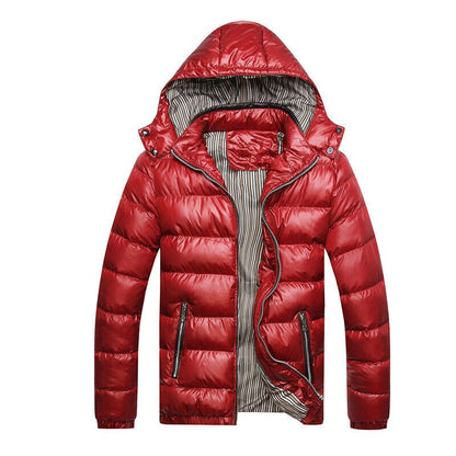 Ethan - Men's Padded Jacket | Stylish quilted design for ultimate warmth and comfort during winter adventures